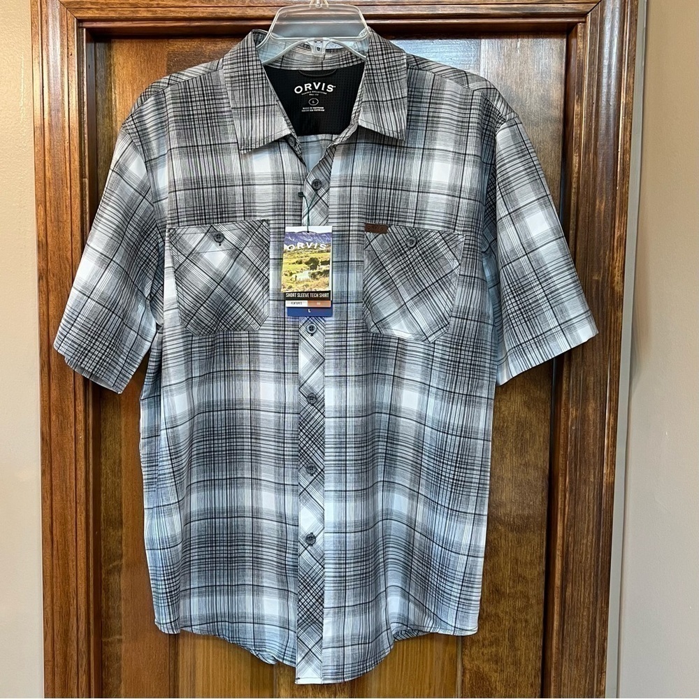 NWT Orvis Classic Collection Men’s Short Sleeve Tech Shirt Sz L